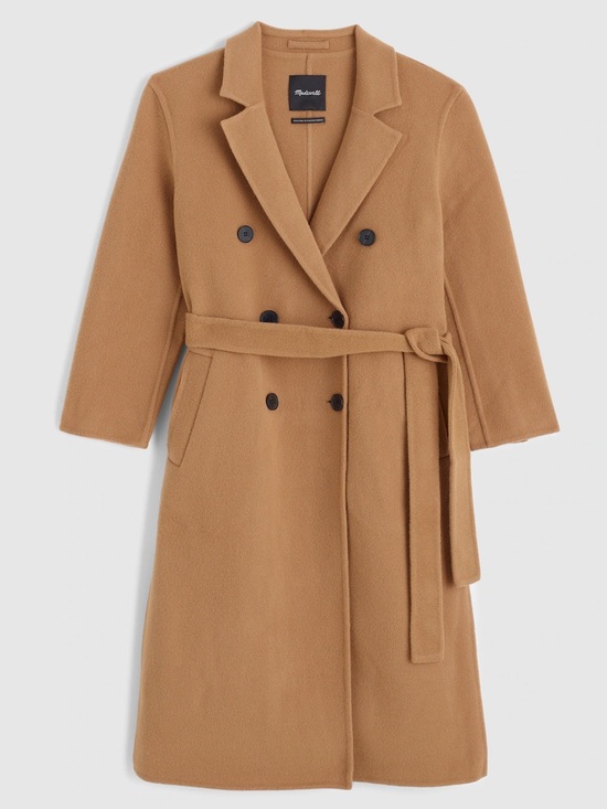 Madewell Double-Faced Brushed Long Coat - Picture 5 of 5